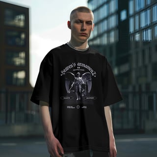Nome do produto Camiseta Oversized Angel Celestial