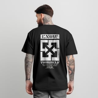 Nome do produto Camiseta Oversized Know Yourself