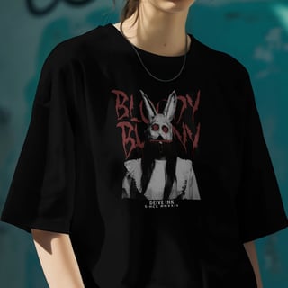 Nome do produto Camiseta Oversized Bloody Bunny