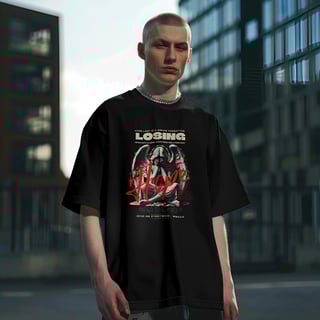 Nome do produto Camiseta Oversized Losing Hope