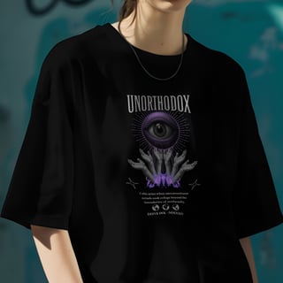 Nome do produto Camiseta Oversized Unorthodox