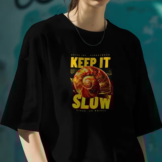 Nome do produto Camiseta Oversized Slug