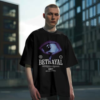 Nome do produto Camiseta Oversized  Betrayal
