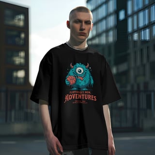 Nome do produto Camiseta Oversized Monster Style Player