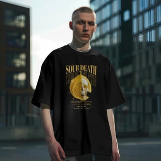 Nome do produto Camiseta Oversized Sour Death 