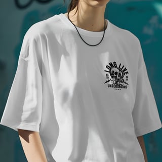 Nome do produto Camiseta Oversized Long Live