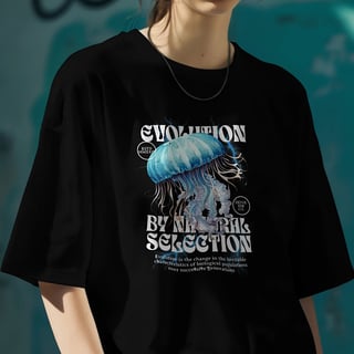 Nome do produto Camiseta Oversized Evolution