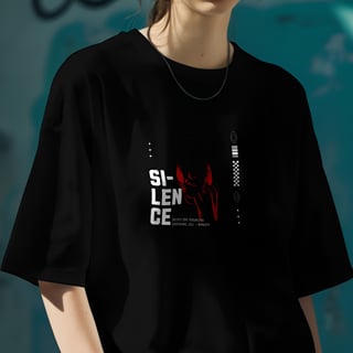 Nome do produto Camiseta Oversized Silence