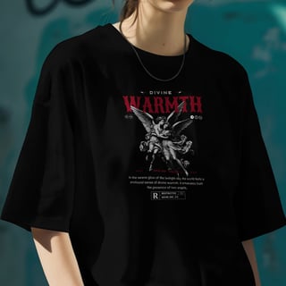Nome do produto Camiseta Oversized Divine Warmth