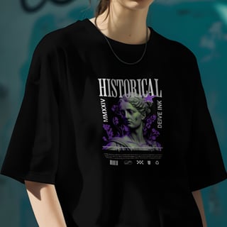Nome do produto Camiseta Oversized Urban Historical