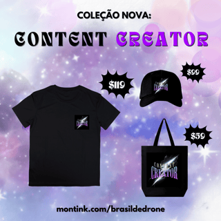 Nome do produto Camiseta Prime - Content Creator