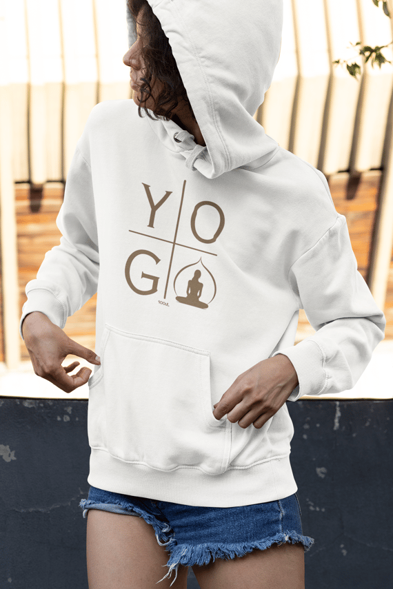 Moletom Canguru Feminino Yoga