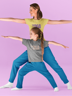 Camiseta Infantil Yoga