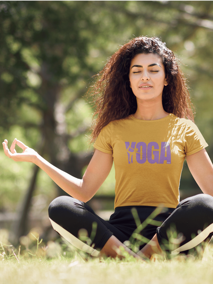 Nome do produto: Camiseta Baby Long Estonada Yoga