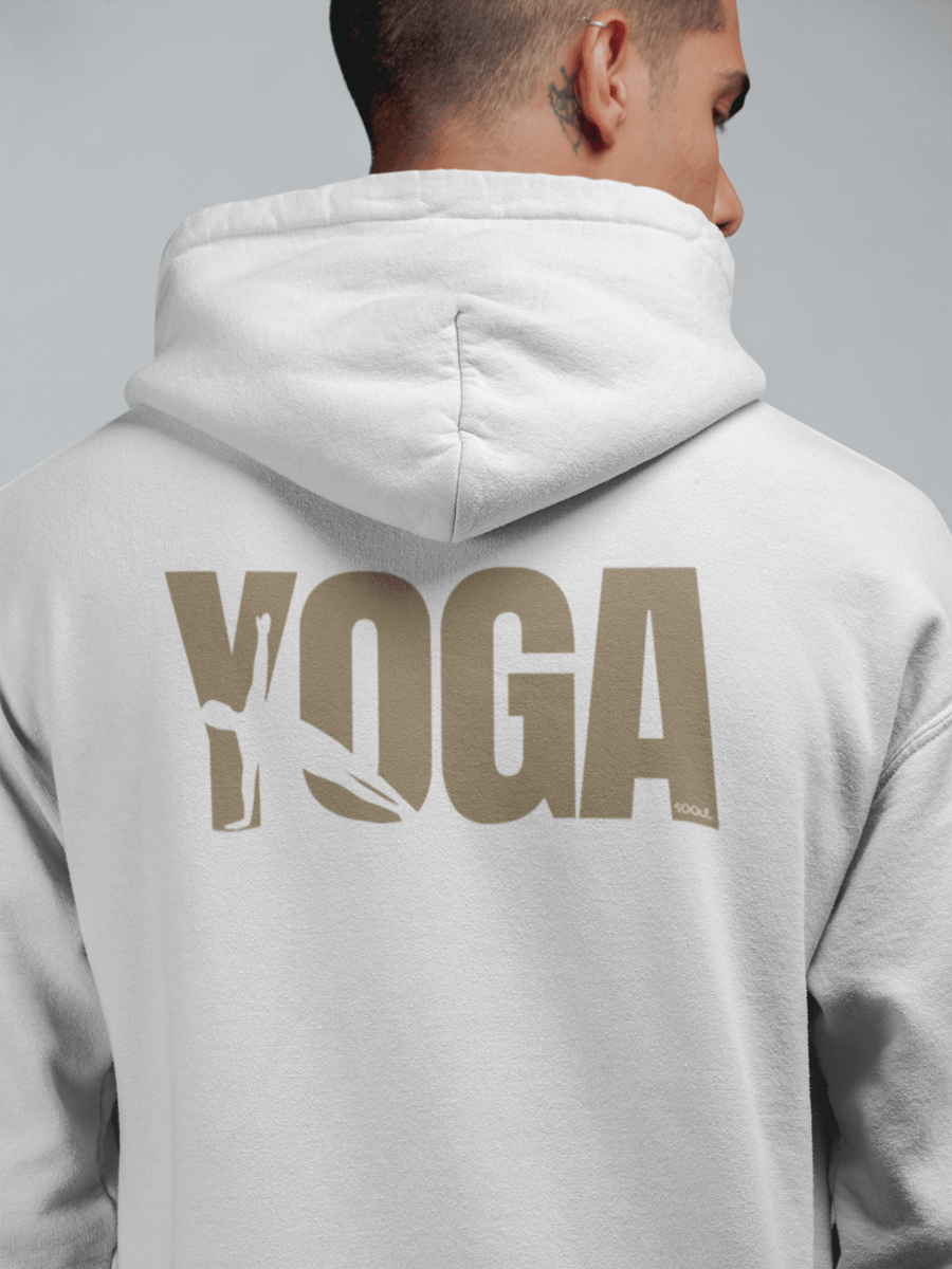 Nome do produto: Moletom com zíper Masculino Yoga