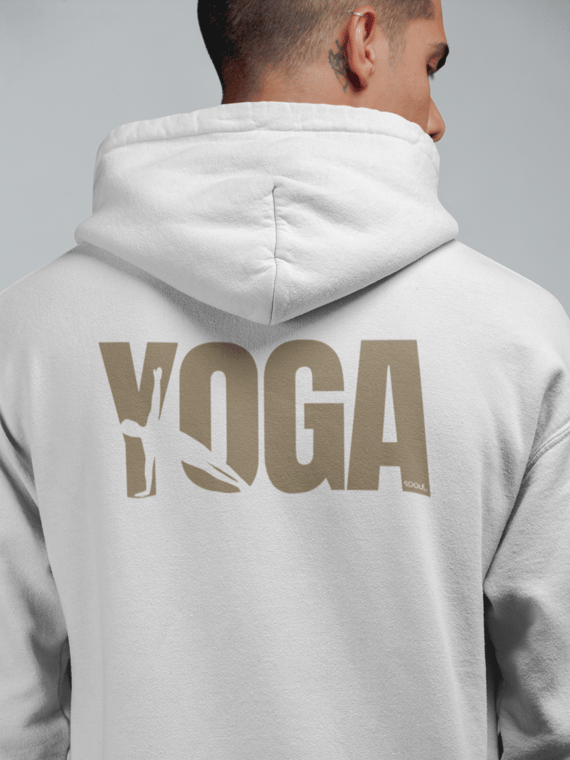Moletom com zíper Masculino Yoga