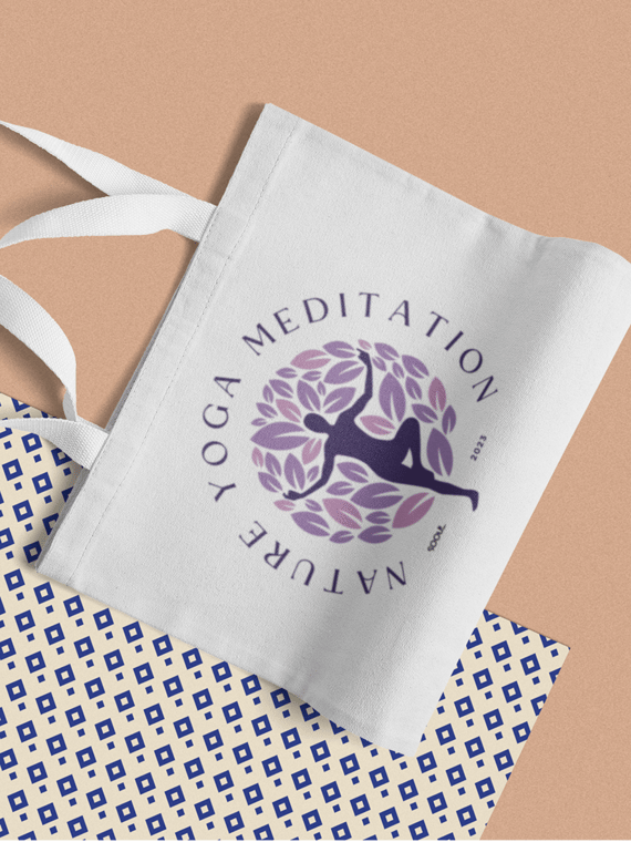 Eco Bag 'Nature Yoga Meditation'