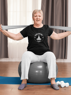 Camiseta Plus Size Pense como uma Yogini