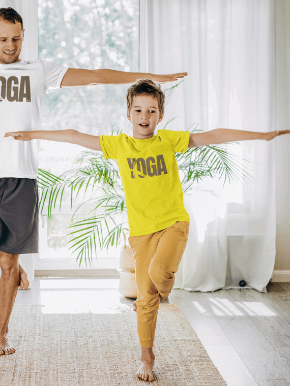 CamisetaQuality Infantil Masculina (10 A 14) Yoga