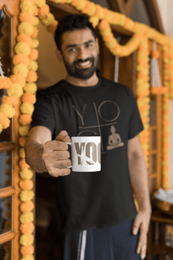 Caneca Masculina Yoga
