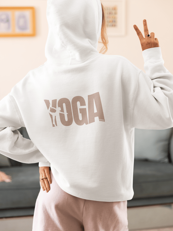 Moletom com zíper Feminino Yoga