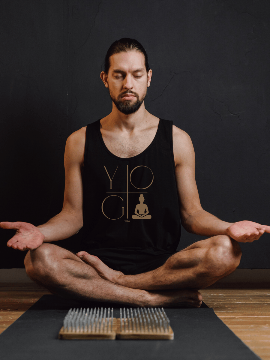 Nome do produto: Camiseta regata Masculina Yoga