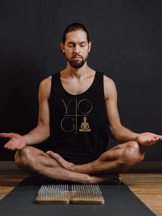 Camiseta regata Masculina Yoga