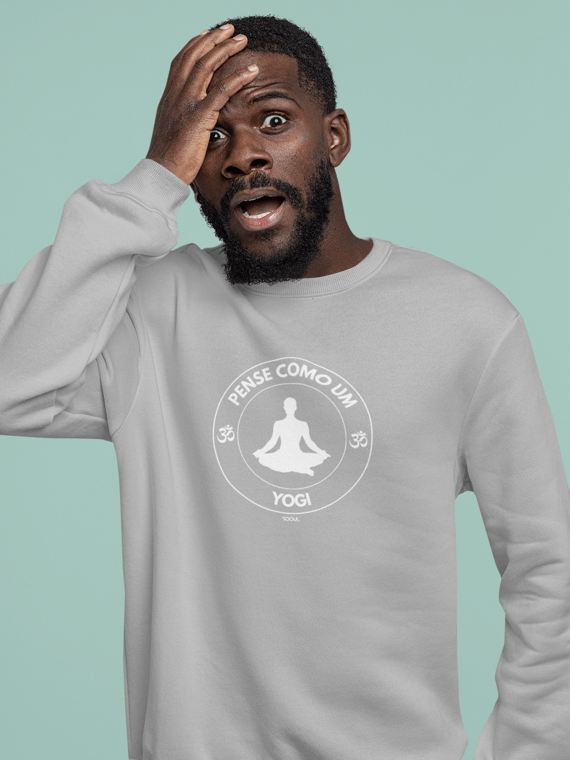Moletom Pense como um Yogi