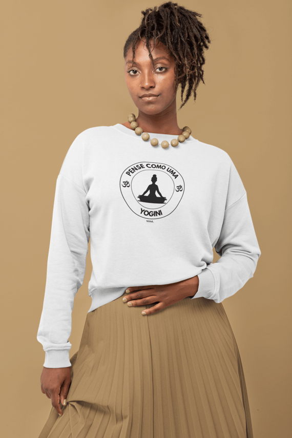 Moletom Pense como uma Yogini
