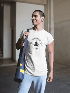 Camiseta Quality Pense como um Yogi
