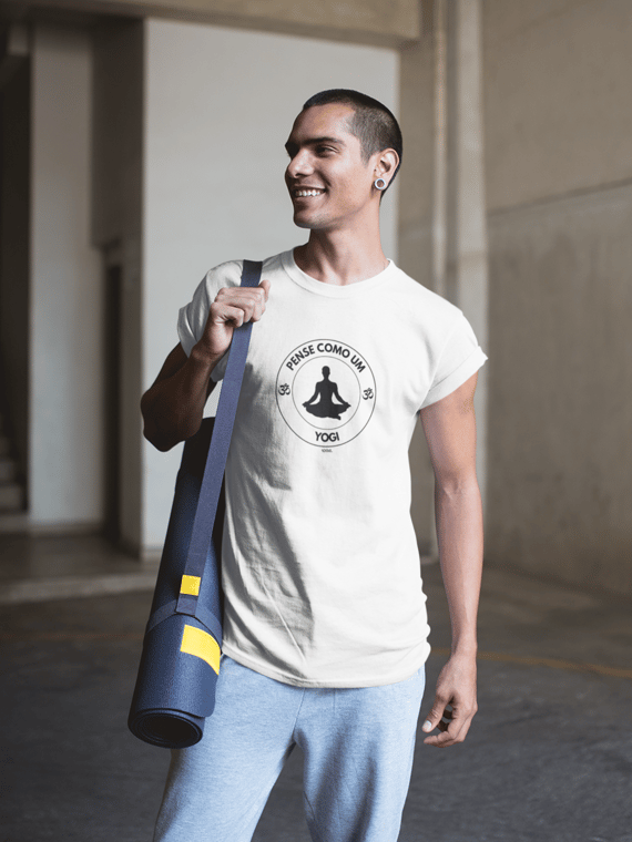Camiseta Quality Pense como um Yogi