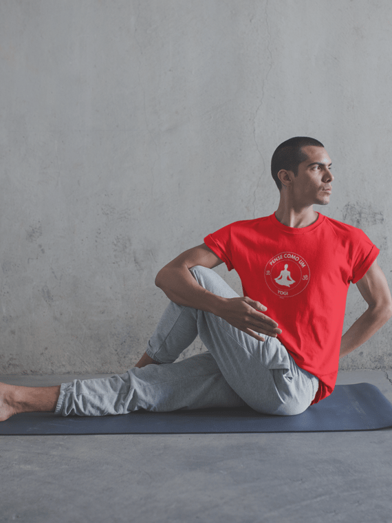 Camiseta Classic Pense como um Yogi