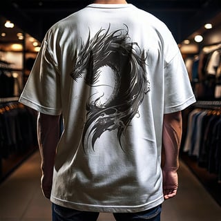 Camiseta Oversized Dragão #3