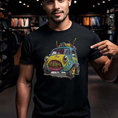 Camiseta Meu Fusca Monstro