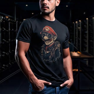 Camiseta Mad Mario