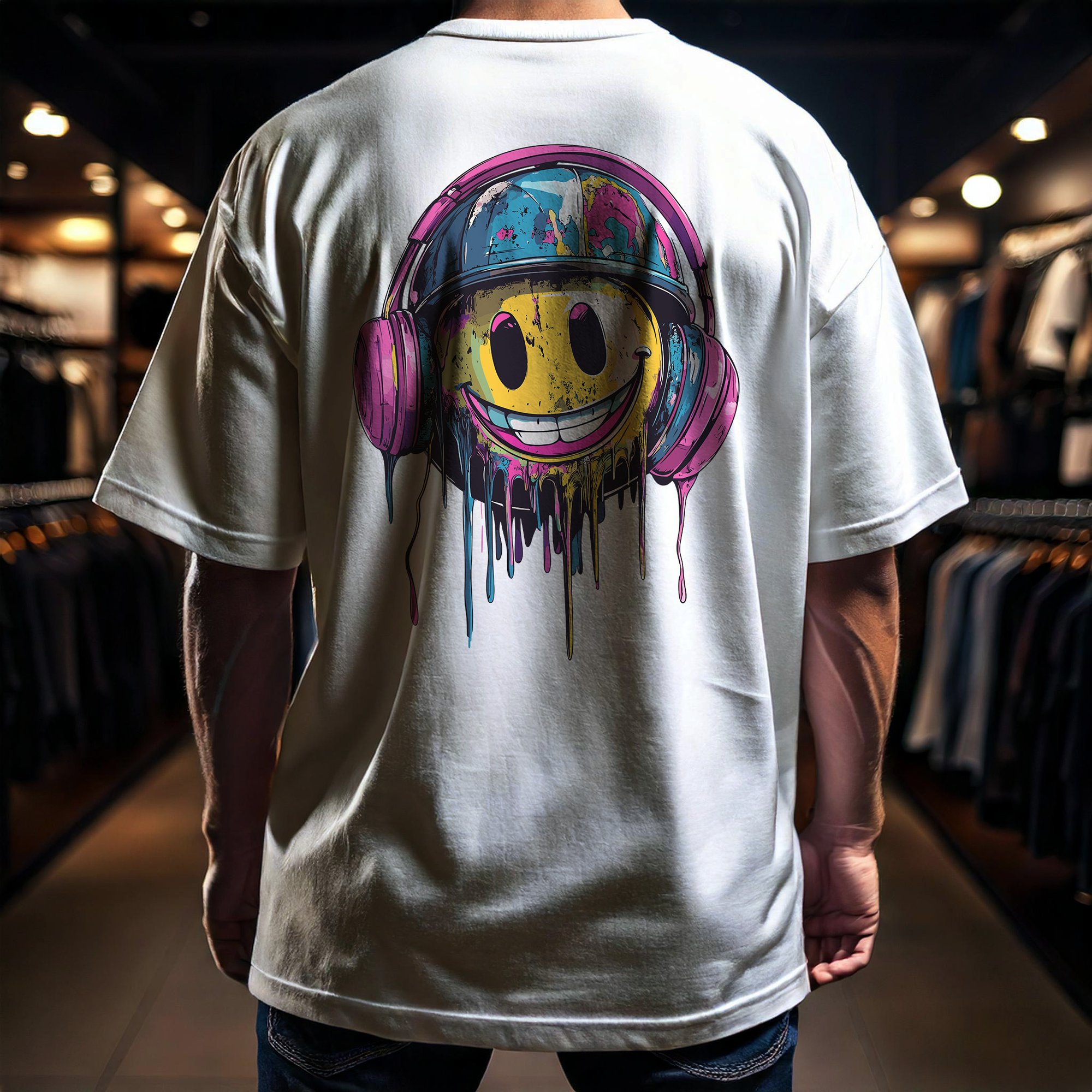 Camiseta Oversized Street Art #6