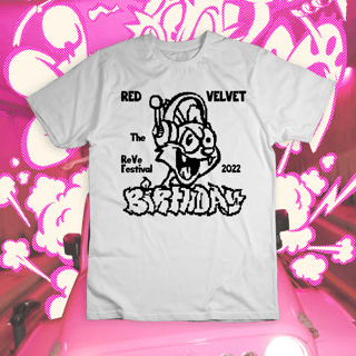 Nome do produto Camiseta 'RED VELVET - BIRTHDAY'