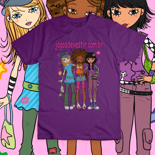 Nome do produto Camiseta 'jogos de vestir'