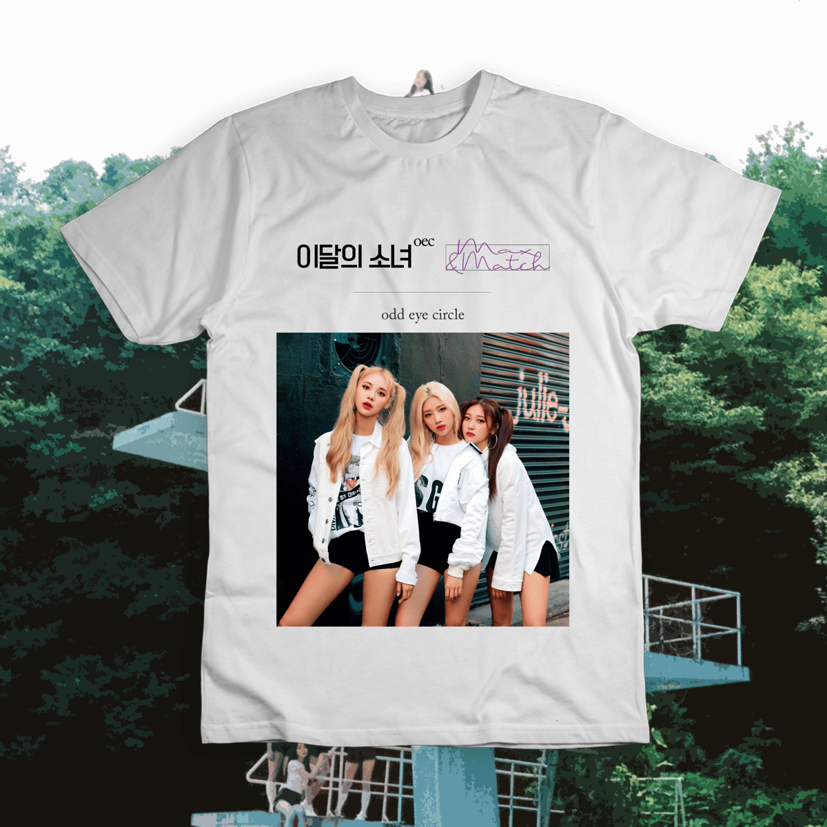 Nome do produto: Camiseta \'LOONA OEC - MAX & MATCH\'