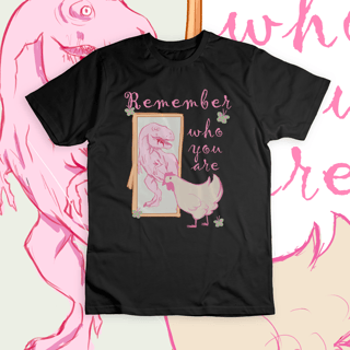 Nome do produto Camiseta 'REMEMBER WHO YOU ARE'