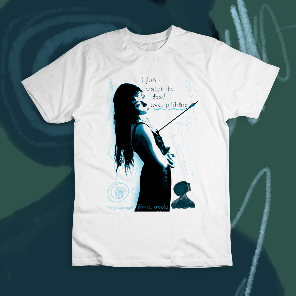 Nome do produto: Camiseta \'FIONA APPLE - EVERY SINGLE NIGHT\'