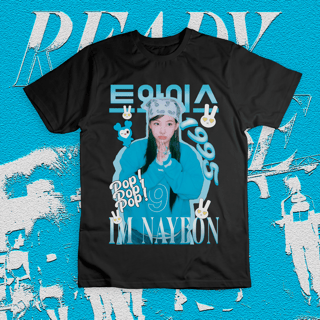 Nome do produto Camiseta 'IM NAYEON (Twice)'