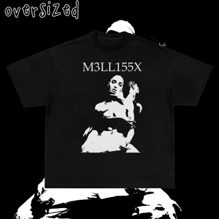 Camiseta Oversized Preta 'FKA TWIGS - M3LL155X'