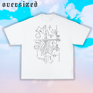 Nome do produto Camiseta Oversized 'ARTMS - BIRTH'