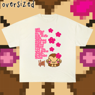 Nome do produto Camiseta Oversized 'mensagem de bom dia'