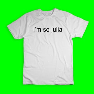 Nome do produto Camiseta Branca/Rosa 'CHARLI XCX - I'M SO JULIA'