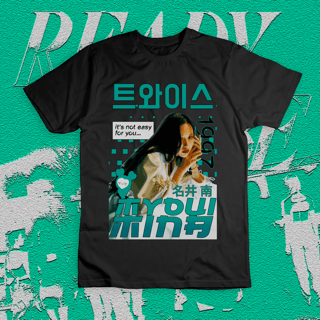 Nome do produto Camiseta 'MYOUI MINA' (TWICE)