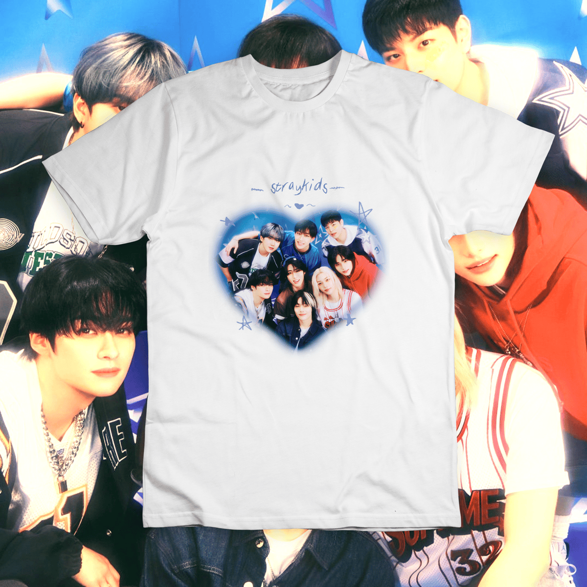 Nome do produto: Camiseta \'STRAY KIDS (versão 2)\'