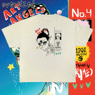 Nome do produto Camiseta Oversized 'GRIMES - ART ANGELS'