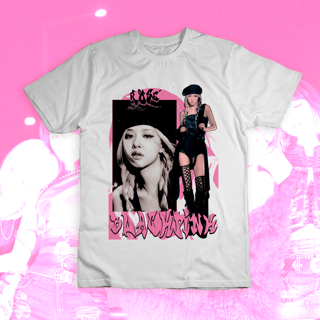 Nome do produto Camiseta 'ROSÉ (BLACKPINK)'